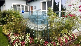 Absturzsicherung aus Glas